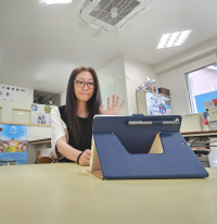 おうちでベビーKUMONタイムもできます