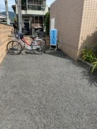 公文教室専用の駐輪場もあるので、自転車でも通室していただけます。