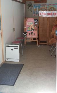 ベビーカーは屋内にも置いていただけます♪