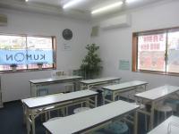 日当たり良好の明るい教室です。