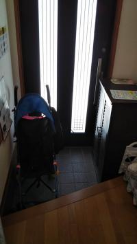 ベビーカーで来ても置いておけます。