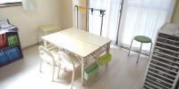 幼児用の机・椅子の用意もあります。