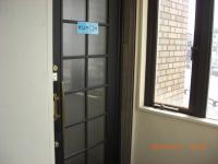 教室の入り口です。