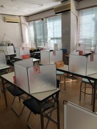 教室では感染症対策にも力を入れております。