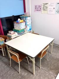 幼児の学習スペースです。小さい子も楽しんで勉強しております。