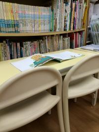 絵本や書籍は１１００冊をこえています。<br />
たくさん読んで世界と可能性を拡げよう。
