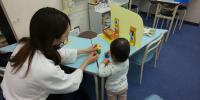 お子様の発達に応じて、親子の楽しいやりとりをサポートします。