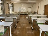 広々とした教室です。