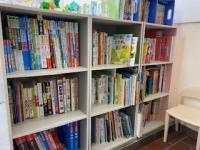 本がいっぱい!子育てのヒントになる書籍も!