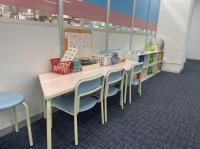 絵本やくもんの教具もご用意しています。