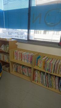 本好きな子どもになってほしい…と、くもん文庫を設置。