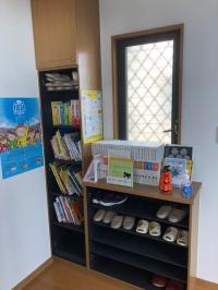 絵本の貸し出しもできます。