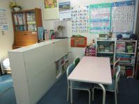 乳幼児席。安心して学習に打ち込めます。