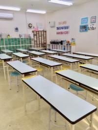 安心安全に通っていただけるよう、密を避け感染症対策を徹底しています。