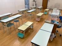 感染症防止対策もしております。