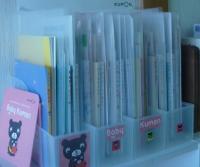 教室に入るとすぐBabyKumonセットを見ていただけます♪