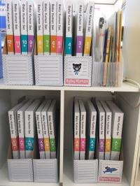 BabyKumonセットの見本を手に取ってご覧いただけます☆