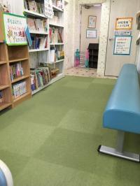 保護者の方の待合スペースも用意しています。