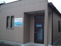 周布小そば教室外観、駐車スペースあり