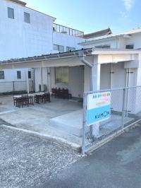 ベビーカーで、そのまま入り口付近まで来ることができます！