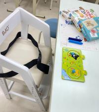 1.2歳用のイスをご用意しております。