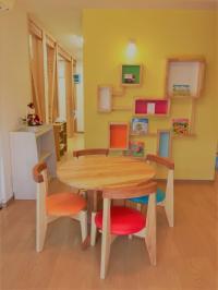 絵本の読み聞かせや、お子様のお話をうかがいます。