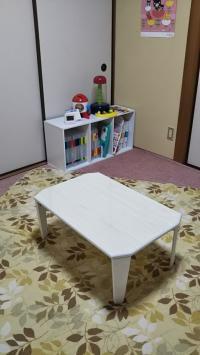 Babykumonのお部屋です。おもちゃも置いています。