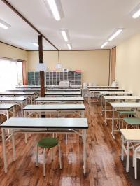 明るく広くなり、のびのびと学習できる環境をご用意しています。