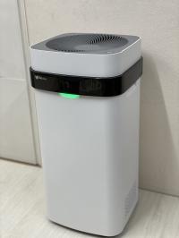 Airdog（空気清浄機）を設置し、清潔な空気環境を整えています