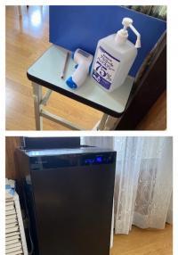 感染対策バッチリ!こまめな換気もしています。