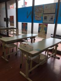 書きがしたいお子さまには、学習スペースもございます。