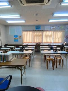 教室内の様子です。<br />
みんな一人ひとり集中して学習しています。