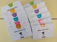 毎月１セットの教材をお渡しします♪