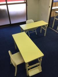 Baby Kumonタイムは教室の専用スペースで行います♪