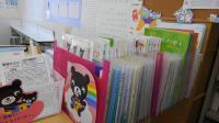 BabyKumonコーナーです。お手にとってご覧くださいね。