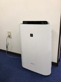 空気清浄機もあるので赤ちゃんも安心♪