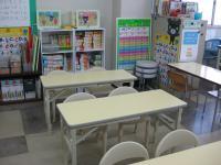 幼児席、べびーくもんのコーナー