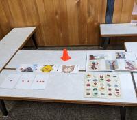 ご予約のお時間で個別対応しております。<br />
一般教科入会後はこの席で学習します。