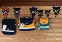 小さなお子さまに人気の「くろくまくんファミリー」です♪