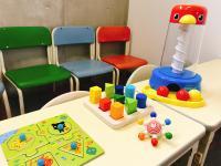 ベビールーム。0歳、1歳、2歳さんのお部屋です。