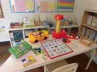 乳幼児期に適した教具もあります。