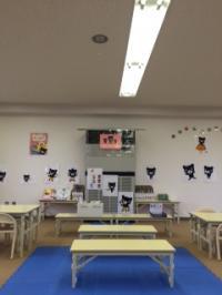 ジョイントマットを敷き、安全に学習していただけます。