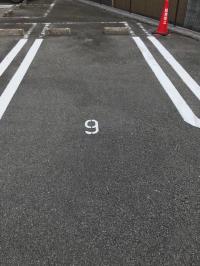 駐車場もあります。<br />
教室前駐車場9番です。