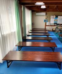 教室内部の様子。