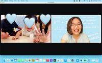 オンラインでのBaby Kumon Timeもできます。<br />
