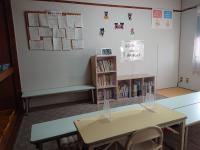 Baby Kumonのお部屋です。リラックスしてお話が出来るよう心掛けています。