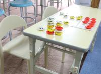 明るく清潔な教室です