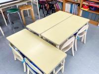 幼児さん専用のお席もございます。ご一緒に安心してお話できます。