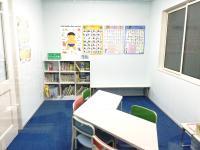 教室には幼児ルームも。一般教科への移行もスムーズです♪