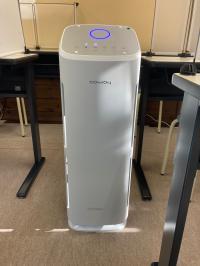 空気清浄機も設置しています。